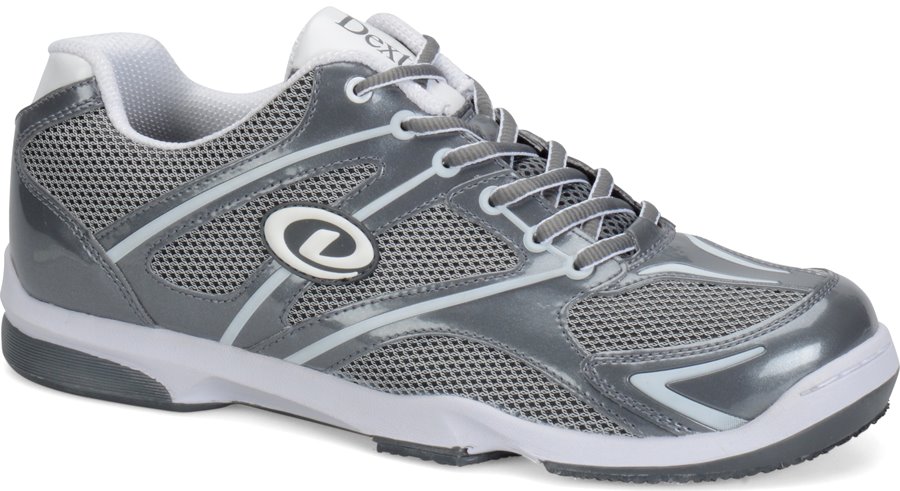 Dexter Bowling MAX : Gray White Righ Hand - Mens